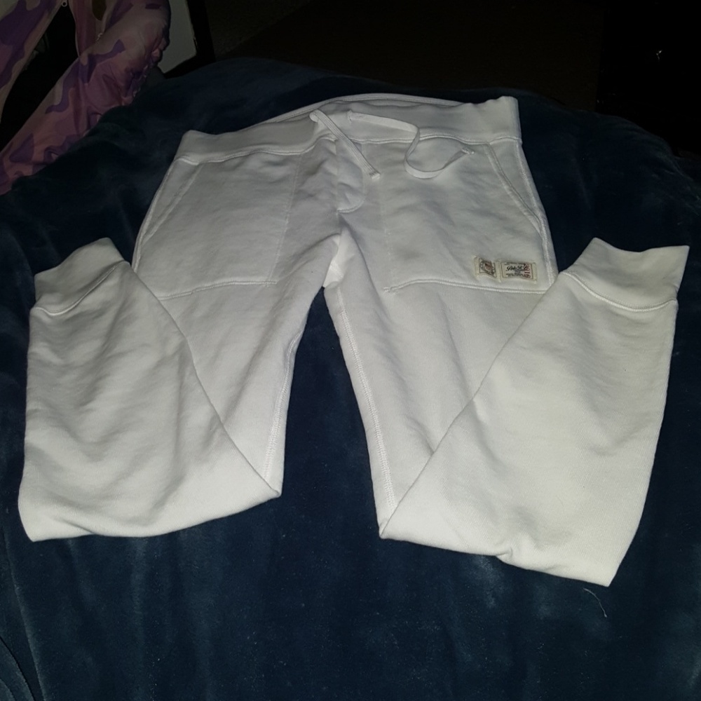 White Ralph Lauren polo joggers